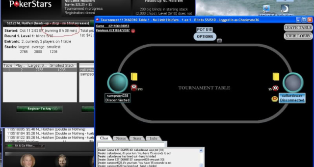 Vana kooli parimad palad: $22 heads-up matši mängiti üle 14 tunni