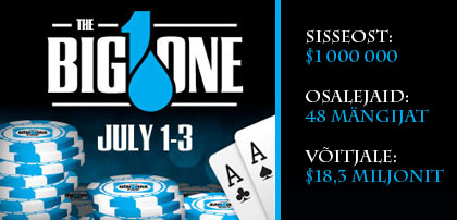 WSOP: Eile algas $1 000 000 sisseostuga pokkeriturniir