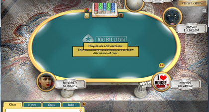 Eestlane võitis Pokerstarsi Ultimate Freeroll turniirilt 40 000 dollarit