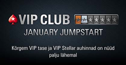 Pokerstarsi Jumpstar kampaania: kuni 1000 boonus VPP-d
