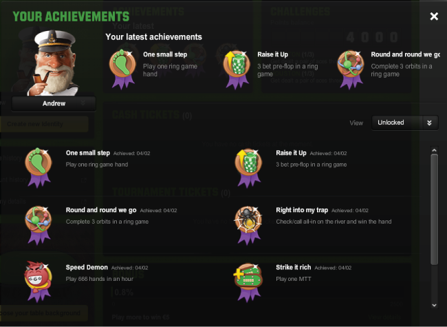 Achievements