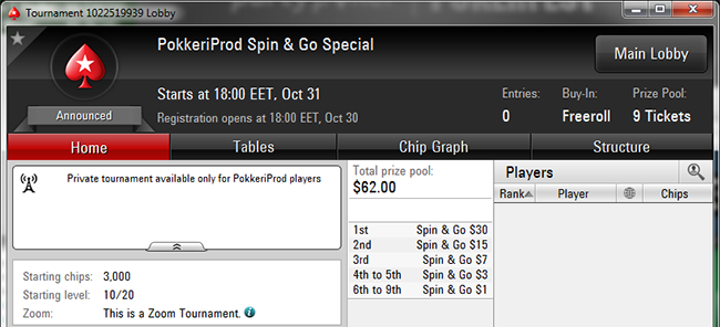 PokkeriProd Spin Go Special