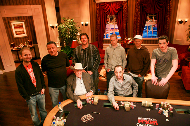 High stakes poker