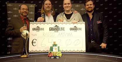 Raigo «hotcocacola» Aasmaa tegi seda taas - võitis Grand Live teist korda, teenides €46 000
