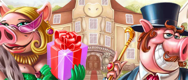 Paf annab Piggy Riches mängus 10 tasuta spinni