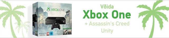 Pafi kiirloto auhinnafondis on 20 Xbox One mängukonsooli