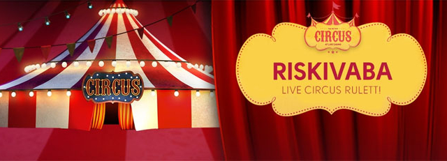 OlyBet annab Live Circus ruletis 10-euro suuruse riskivaba panuse