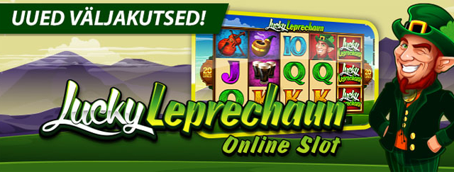 Täna Triobetis: mänguautomaadil Lucky Leprechaun 100 eurot boonust