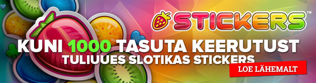 Optibet annab uues mängus Stickers kuni 1000 tasuta keerutust