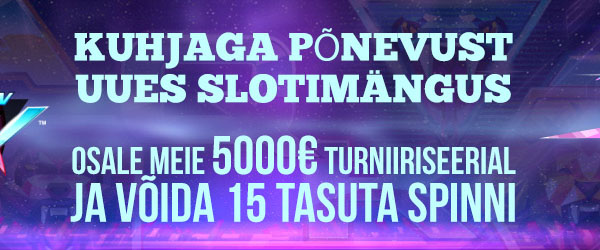 Pafis €5000 Neon Staxx slotiturniir ja tasuta spinnid