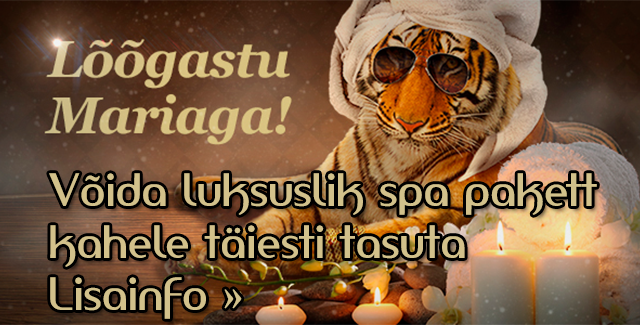 Võida luksuslik Hedon Spa pakett kahele täiesti tasuta