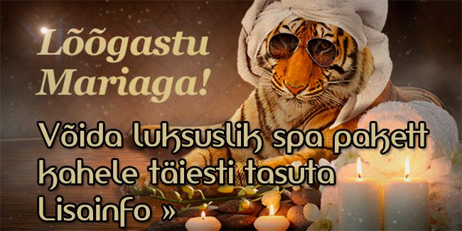 Võida luksuslik Hedon Spa pakett kahele täiesti tasuta