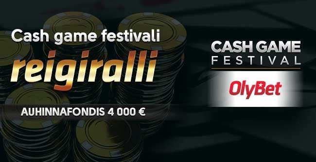 CASH GAME FESTIVAL: võida pilet väga lihtsalt – hetkel on piisanud kõigest 1-eurost reigist!