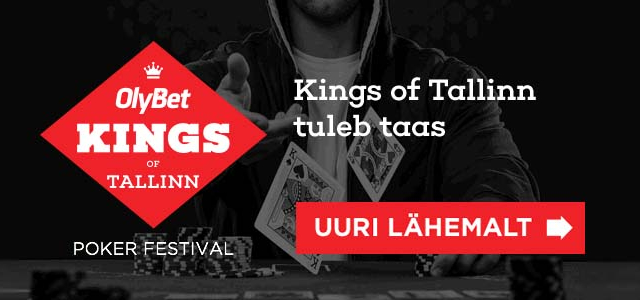 VIIMANE VÕIMALUS: täna viimane satelliit, võida üks kolmest €1100 Kings of Tallinn piletist