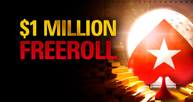POKERSTARS: võida tasuta pääse miljoni dollari freerollile