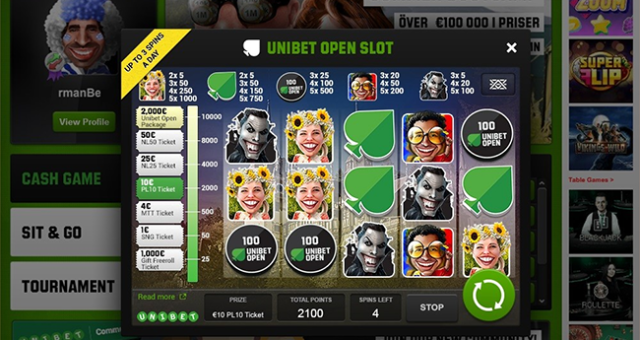Võida €2000 Unibet Open pakett täiesti tasuta. Klõpsa SIIN ja vaata, kas võitsid