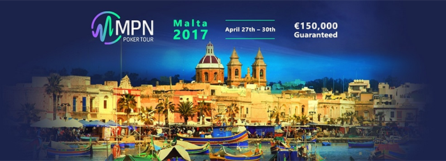 MPN Poker Tour Malta – võida tasuta €1500 väärt pakett