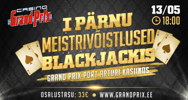 Pärnu Meistrivõistlused Blackjackis toimuvad 13. mail