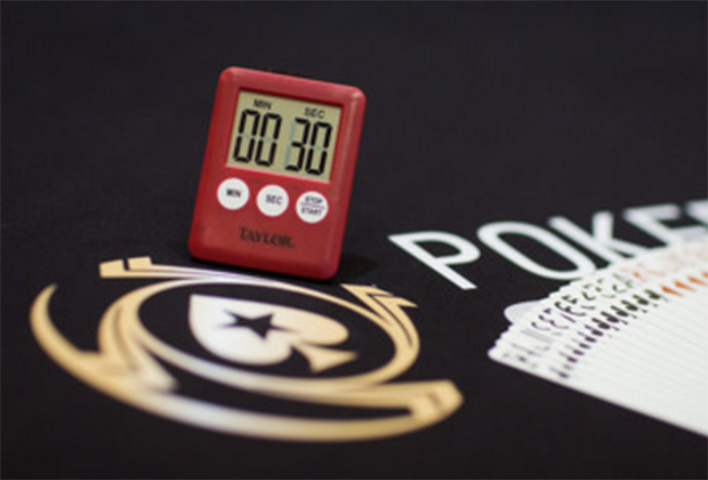 PokerStars vähendab alates 31.07 laudades otsustamisaega