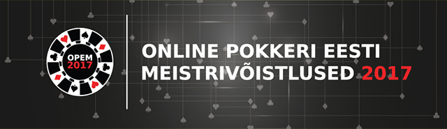 2017. aasta online-pokkeri Eesti meistrivõistlused toimuvad 4.-13. novembril
