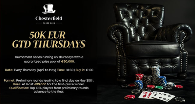 Chesterfield €50 000 Thursday kvalifitseerunute nimekiri