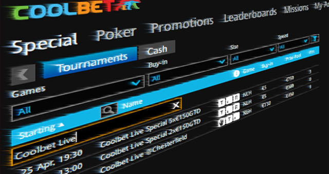 Täna kell 14:00 Coolbeti pokkeritoas Coolbet Live satelliit (€2 x €150 piletit garanteeritud)