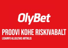 Võta €10 niisama OlyBeti kasiinosse või pokkerisse ning lisaks mängi €25 slotte riskivabalt