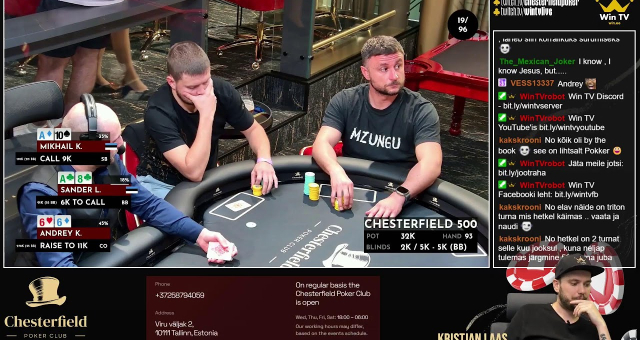 VAATA OTSE | Chesterfield 500 - €50 000 garanteeritud