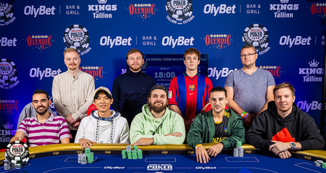Eelmise aasta WSOPC Tallinn tiitliturniiride võitjad - neli sõrmust eestlastele