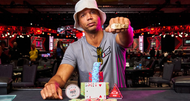Phil Ivey võitis oma karjääri 11. WSOP käevõru, tõustes WSOP käevõrude arvestuses teiseks