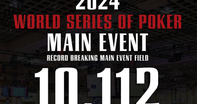 WSOP põhiturniiril kõigi aegade osalejate rekord - 10 112 osalejat