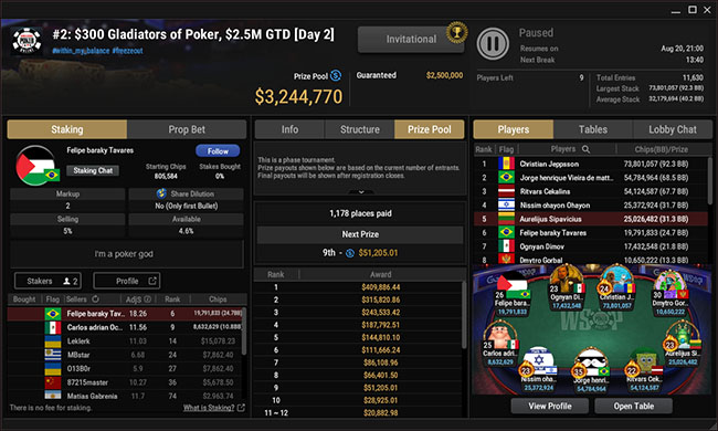 Jälgi otse WSOP Online 2024 finaallauda, mille võitja teenib ligi 410 000 dollarit. Selleks avage OlyBeti konto. Seejärel laadige alla pokkeritoa tarkvara või rakenduse ning logige kontole. 