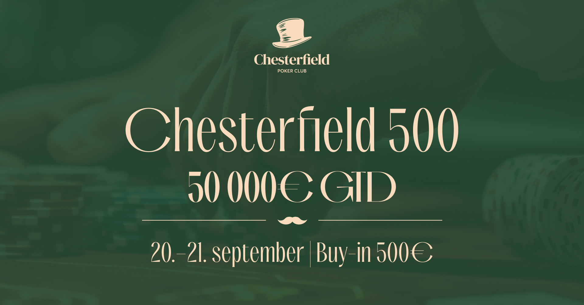 Chesterfield 300 muudeti tagasi Chesterfield 500 turniiriks