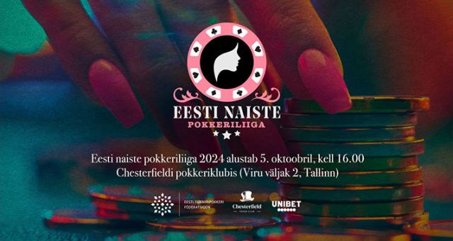 Eesti naiste pokkeriliigast saab Eesti Turniiripokkeri Föderatsiooni ametlik võistlussari