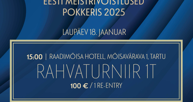 EMV Tartu rahvaturniiri toimumisaeg ja registreerimisinfo