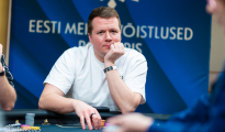 Foto: Erik Põlluveer 2025. aasta meistrivõistluste 8-game turniiril. Autor/allikas: Elena Kask / ETPF.