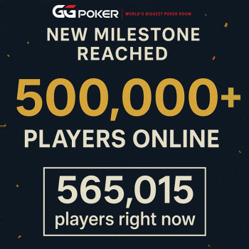 GGPoker püstitas uue rekordi - üle 600 000 mängija korraga online’is