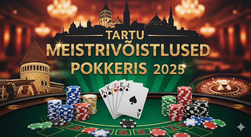 Tartu Meistrivõistlused pokkeris 2025 toimuvad 07.10 - 11.10.2025