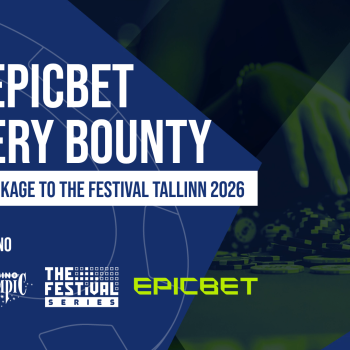 27. detsembril alustab Olympic Park Casinos igakuine uus turniirisari Epicbet Mystery Bounty, kuhu lisatud €1500 pakett.
